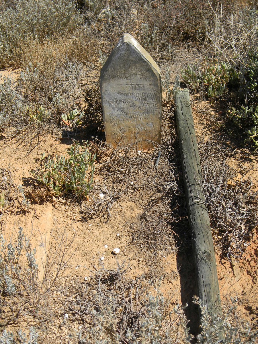 ? Illegible Tombstone