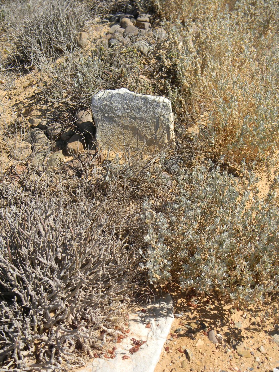 ? Illegible Tombstone