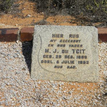 TOIT M.J., du 1896-1952