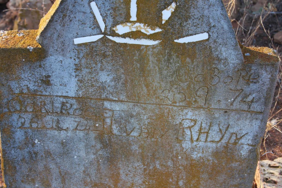 RHYN J.T., van 1974-1974