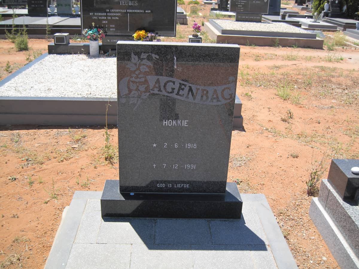 AGENBAG Hokkie 1918-1991