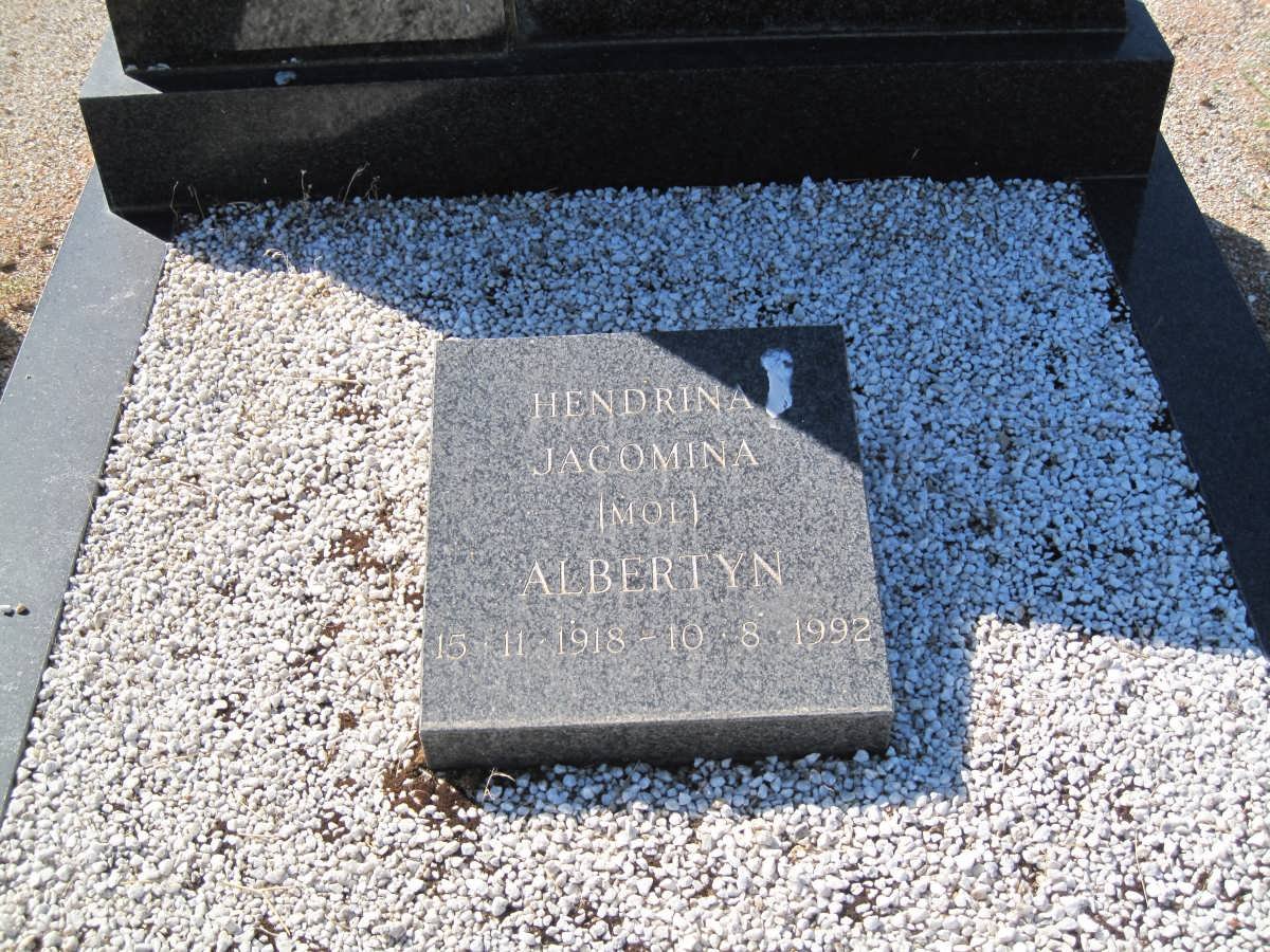 ALBERTYN Hendrina Jacomina 1918-1992