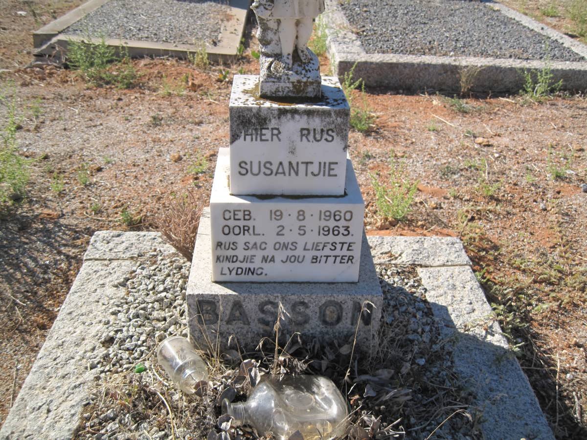 BASSON Susantjie 1960-1963