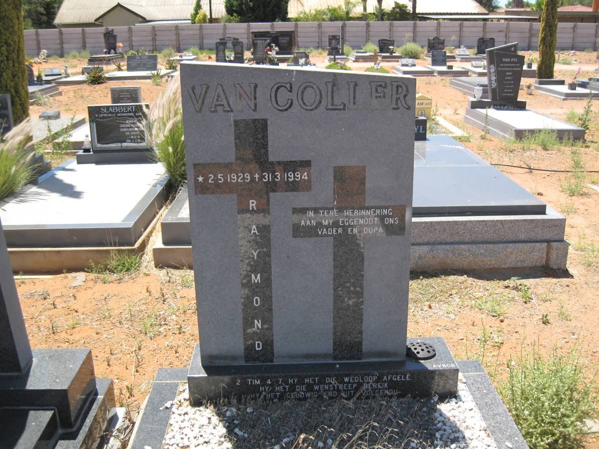 COLLER Raymond, van 1929-1994