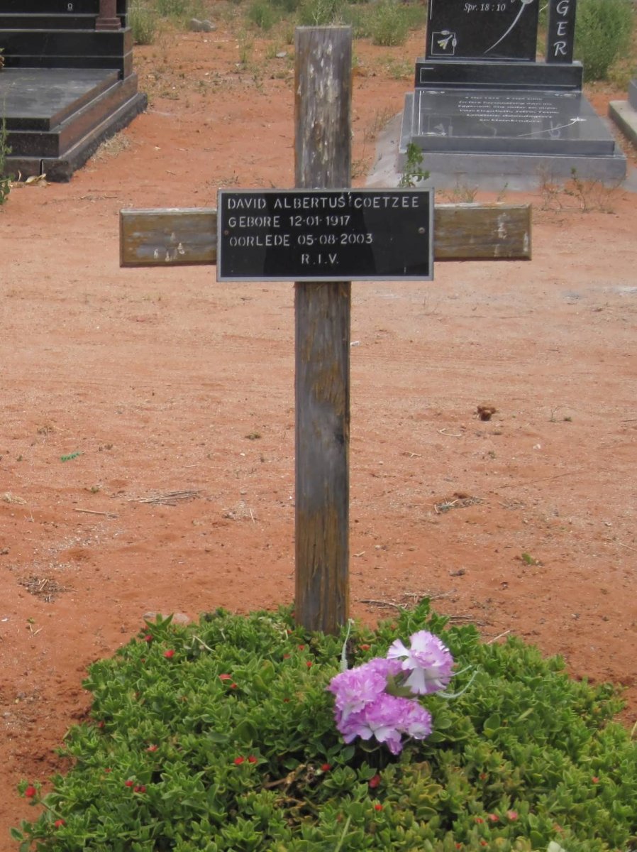 COETZEE David Albertus 1917-2003