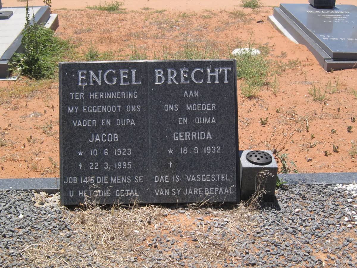 ENGELBRECHT Jacob 1923-1995 &amp; Gerrida 1932-
