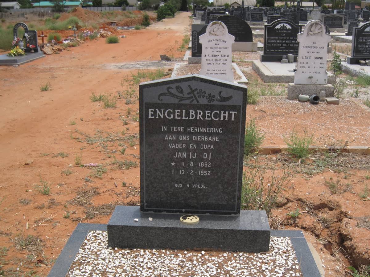 ENGELBRECHT J.D. 1892-1952