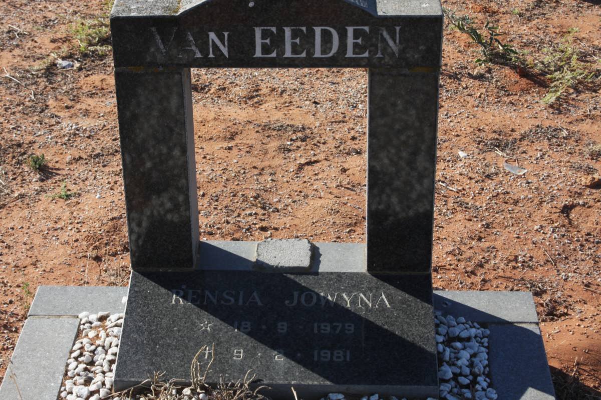 EEDEN Rensia Jowyna, van 1979-1981