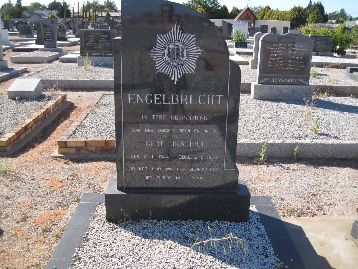 ENGELBRECHT Gert 1944-1970