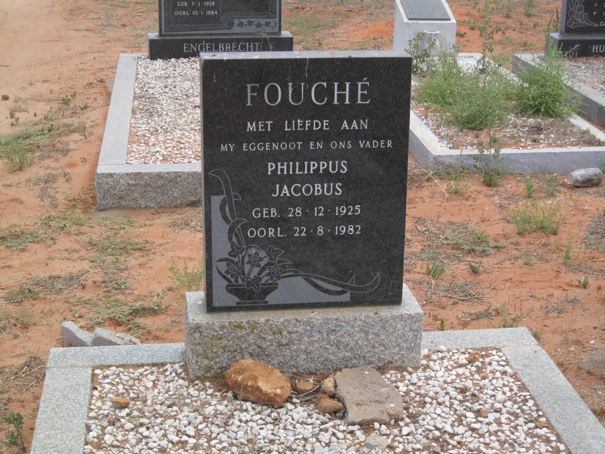 FOUCHÉ Philippus Jacobus 1925-1982
