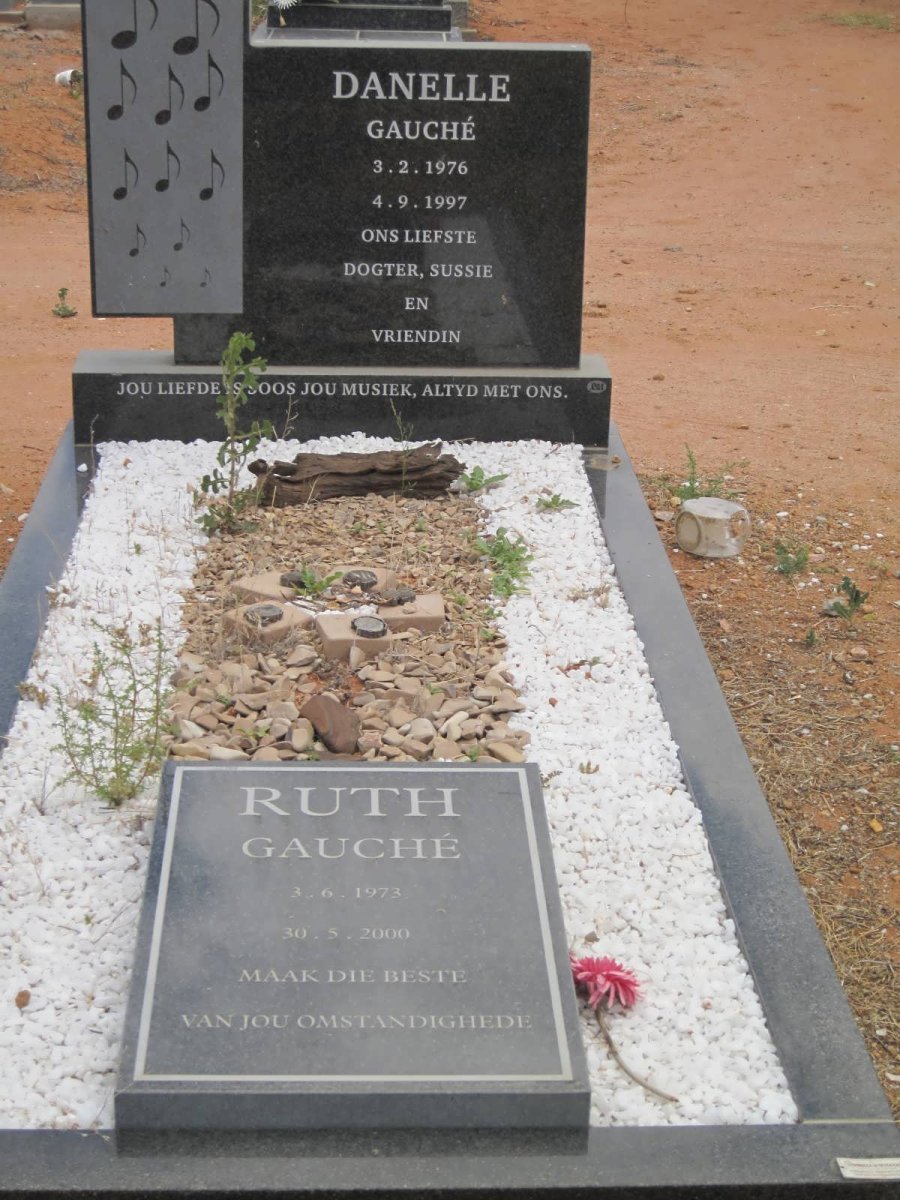 GAUCHÉ Danelle 1976-1997 :: GAUCHÉ Ruth 1973-2000