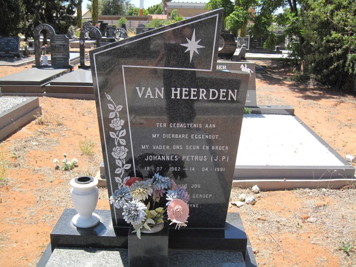 HEERDEN Johannes Petrus, van 1962-1991