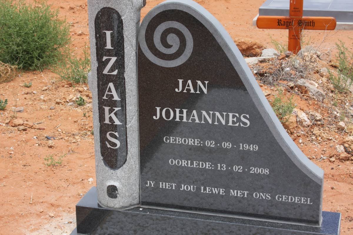 IZAKS Jan Johannes 1949-2008