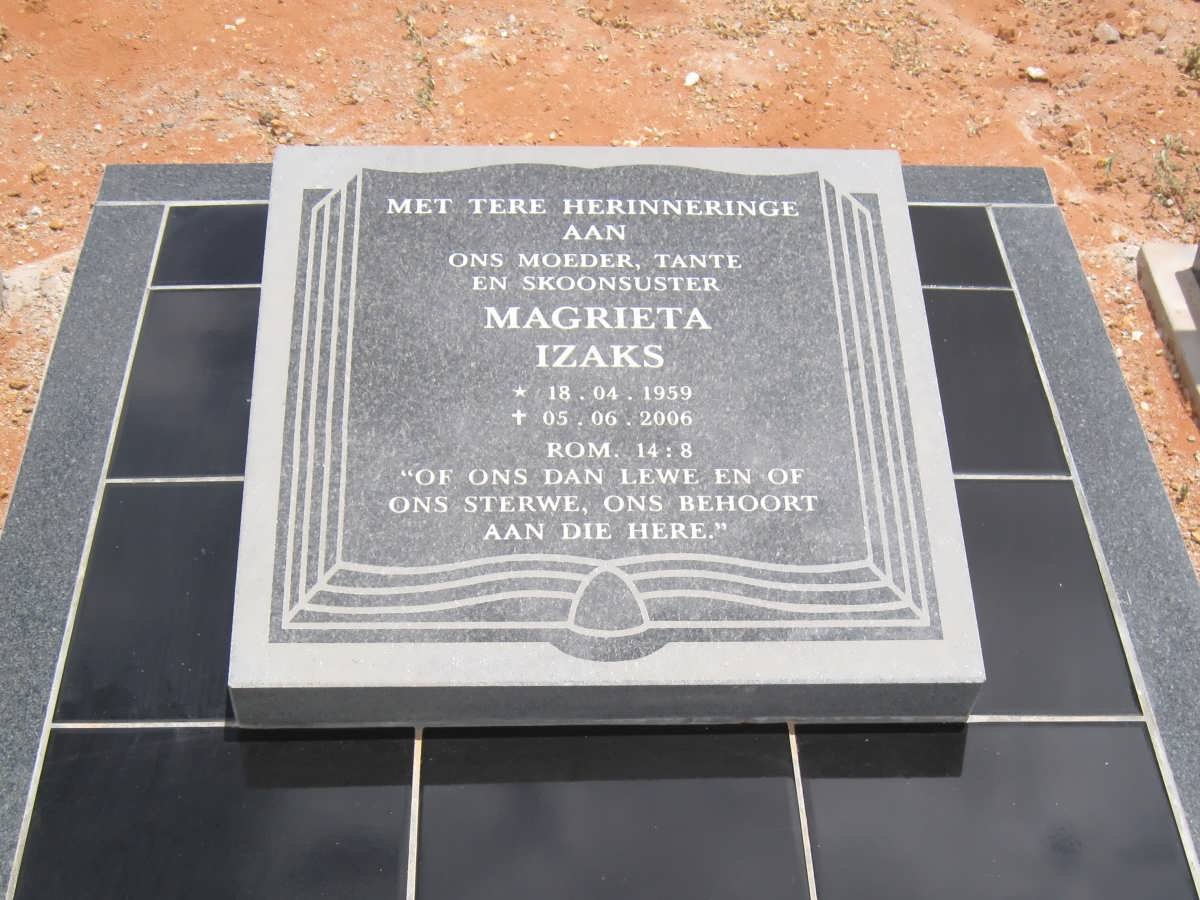 IZAKS Magrieta 1959-2006