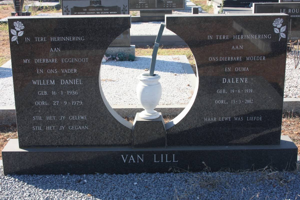 LILL Willem Daniël, van 1936-1979 &amp; Dalene 1939-2002