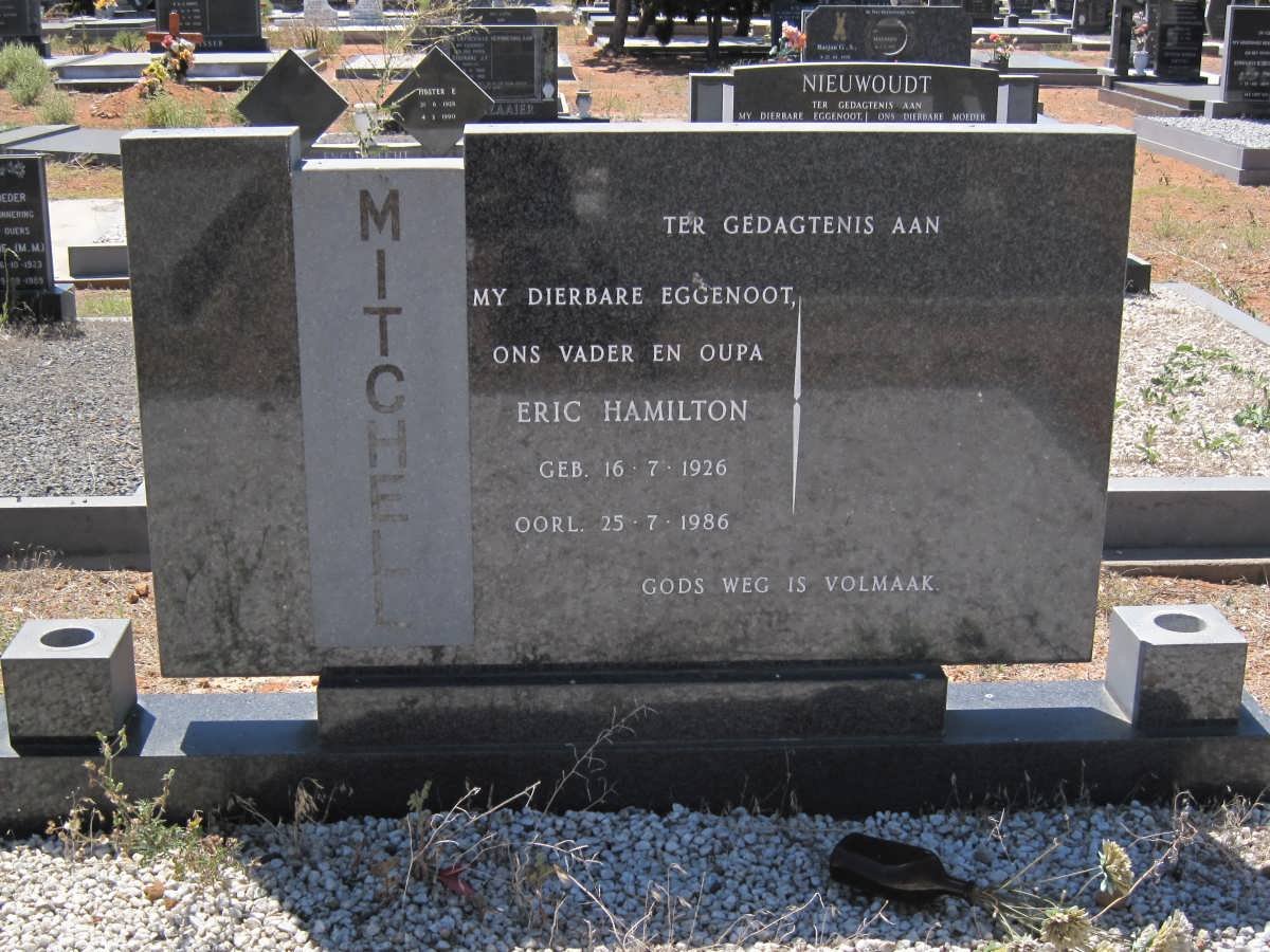 MITCHELL Eric Hamilton 1926-1986
