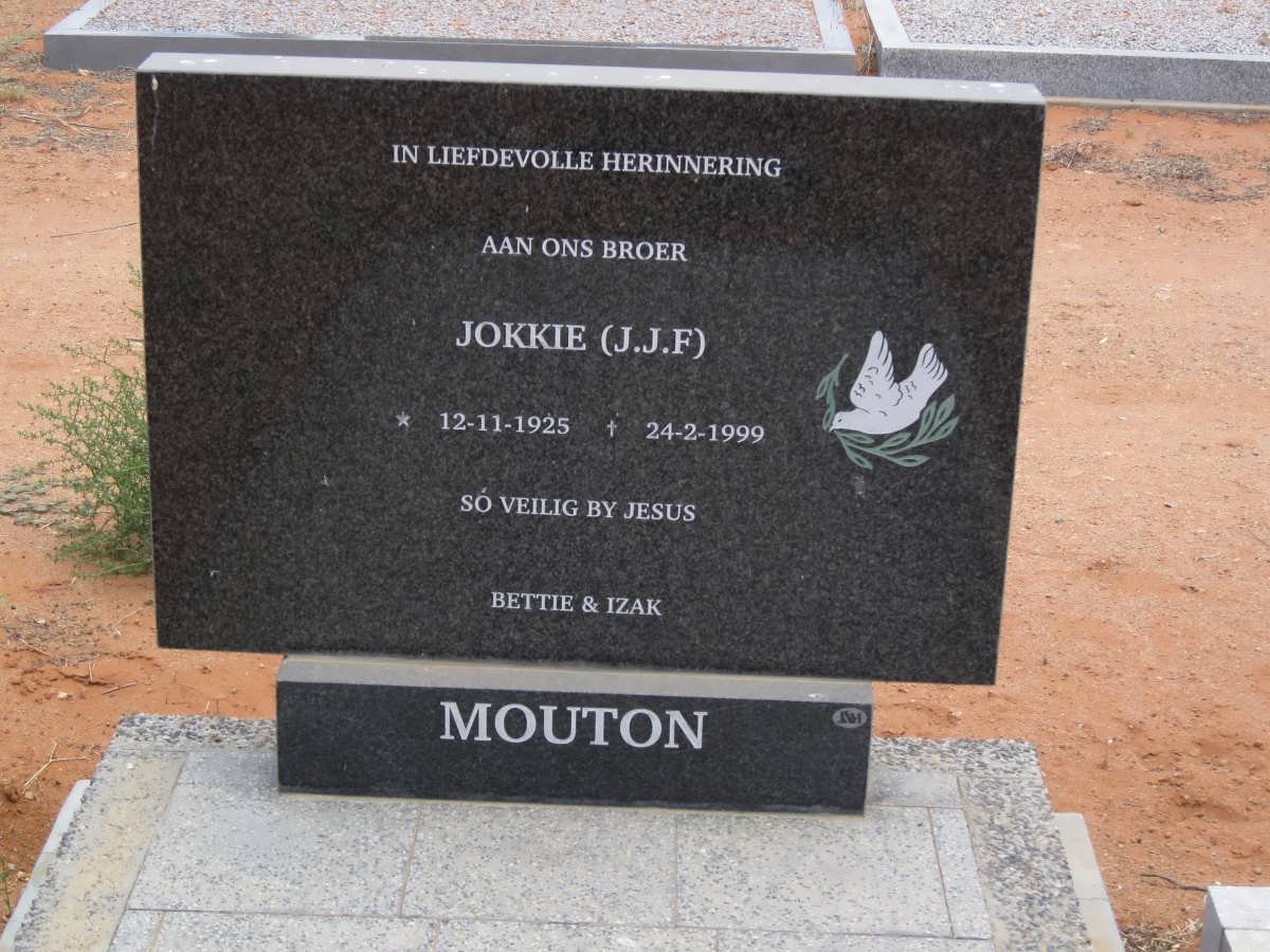 MOUTON J.J.F. 1925-1999