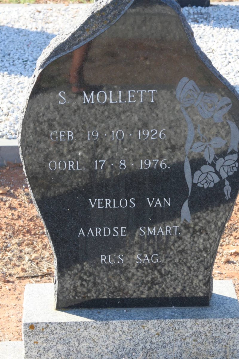 MOLLETT S. 1926-1976