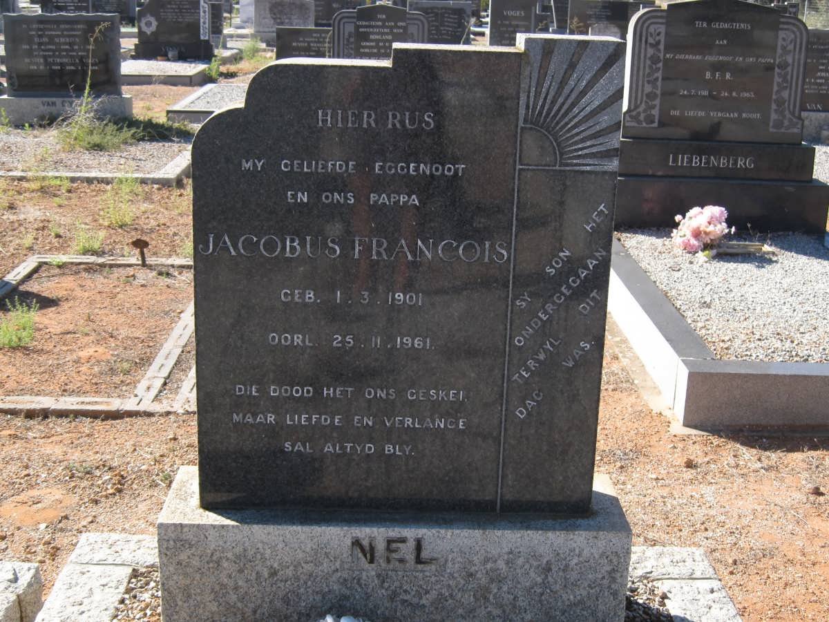 NEL Jacobus Francois 1901-1961