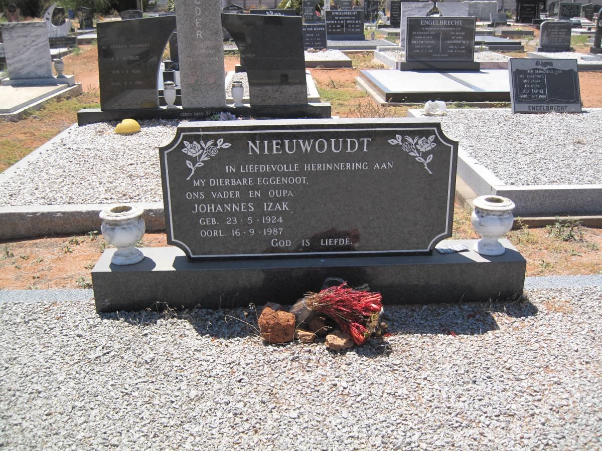 NIEUWOUDT Johannes Izak 1924-1987