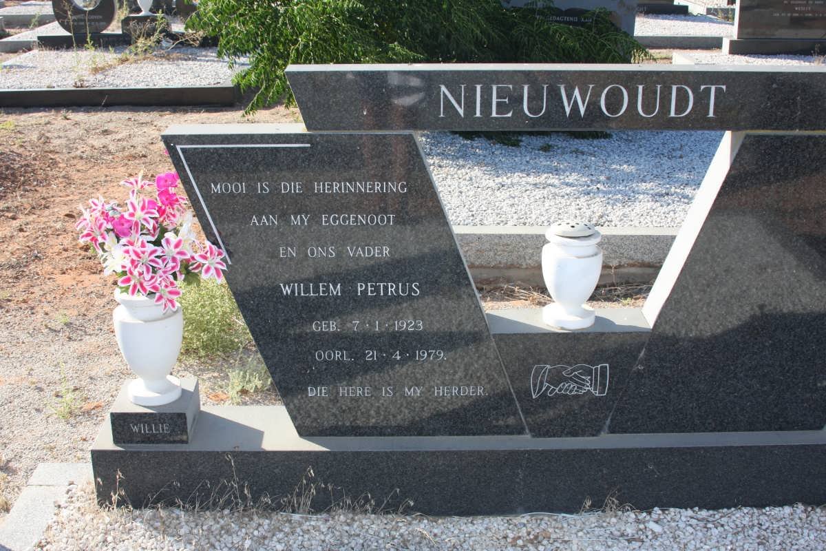NIEUWOUDT Willem Petrus 1923-1979