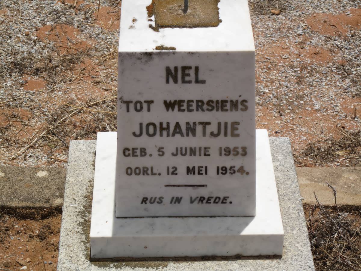 NEL Johantjie 1953-1954