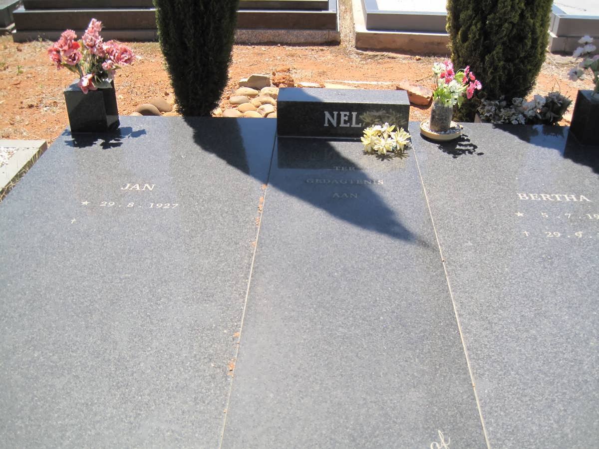 NEL Jan 1927- &amp; Bertha 1931-1994