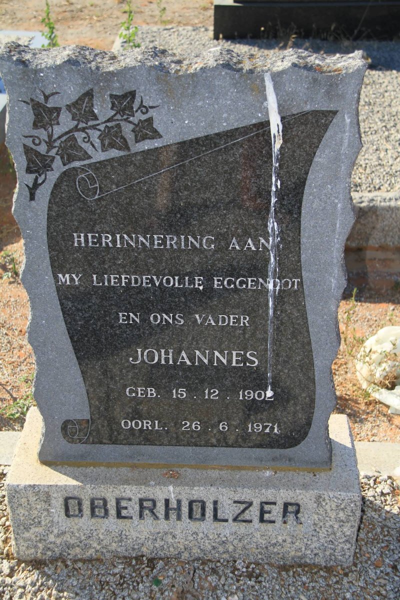 OBERHOLZER Johannes 1902-1971