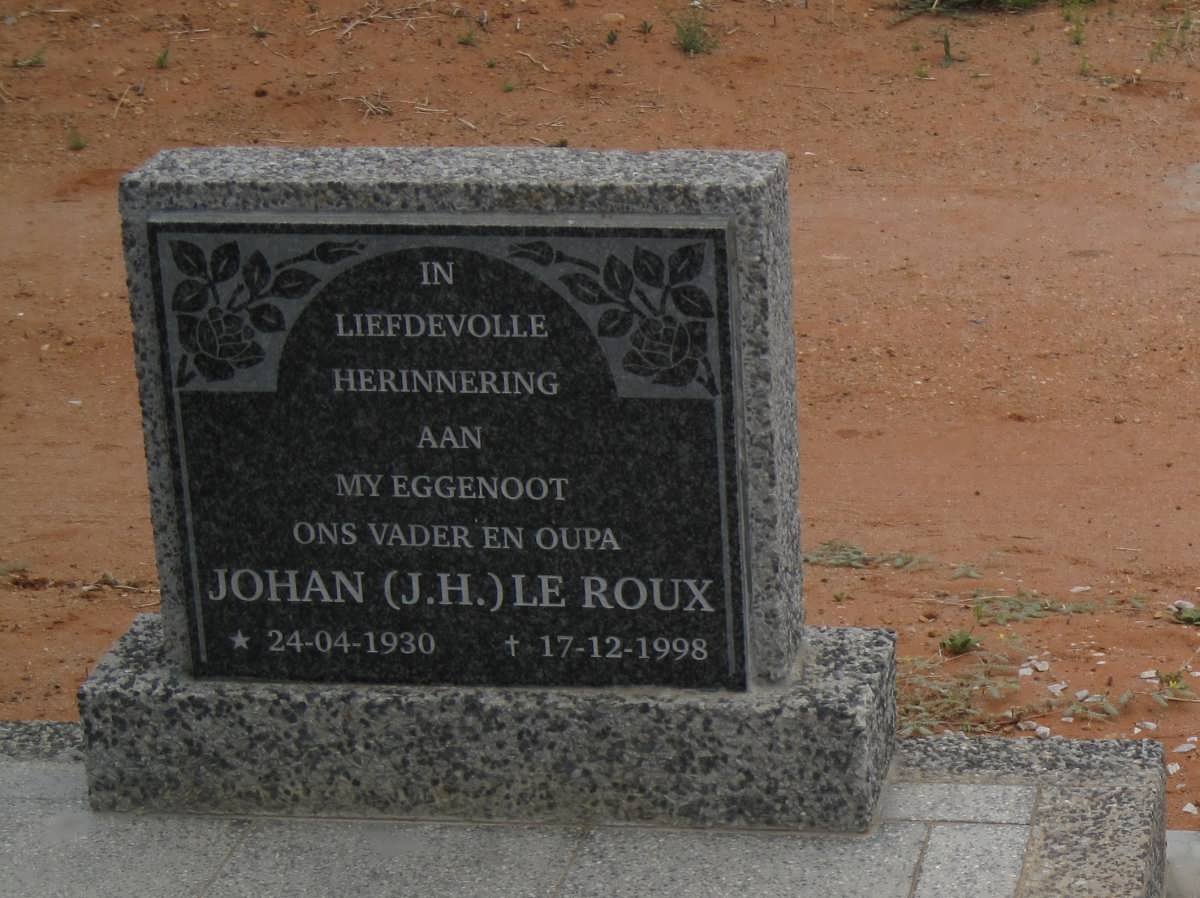 ROUX  J.H., le 1930-1998
