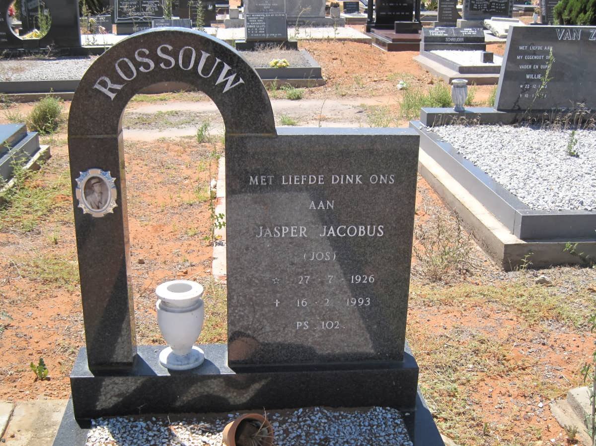 ROSSOUW Jasper Jacobus 1926-1993