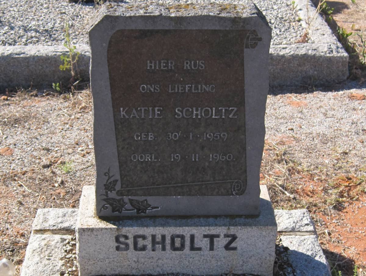 SCHOLTZ Katie 1959-1960