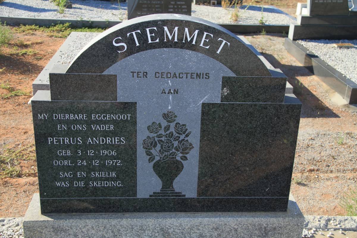 STEMMET Petrus Andries 1906-1972