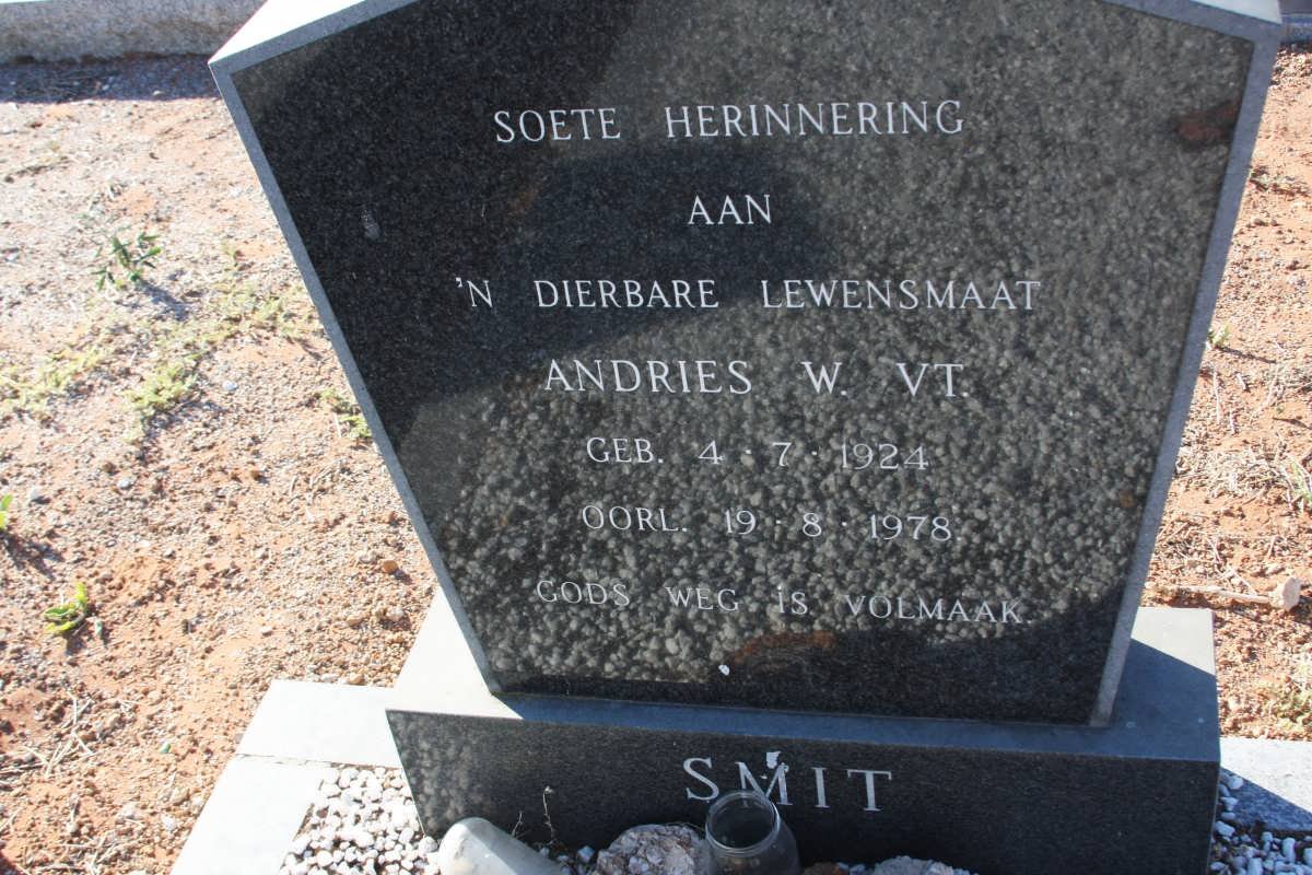 SMIT Andries W. Vt. 1924-1978