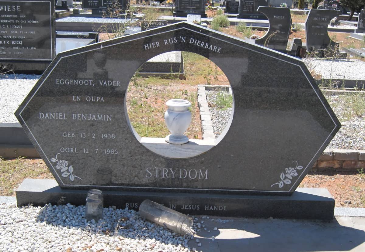 STRYDOM Daniel Benjamin 1938-1985