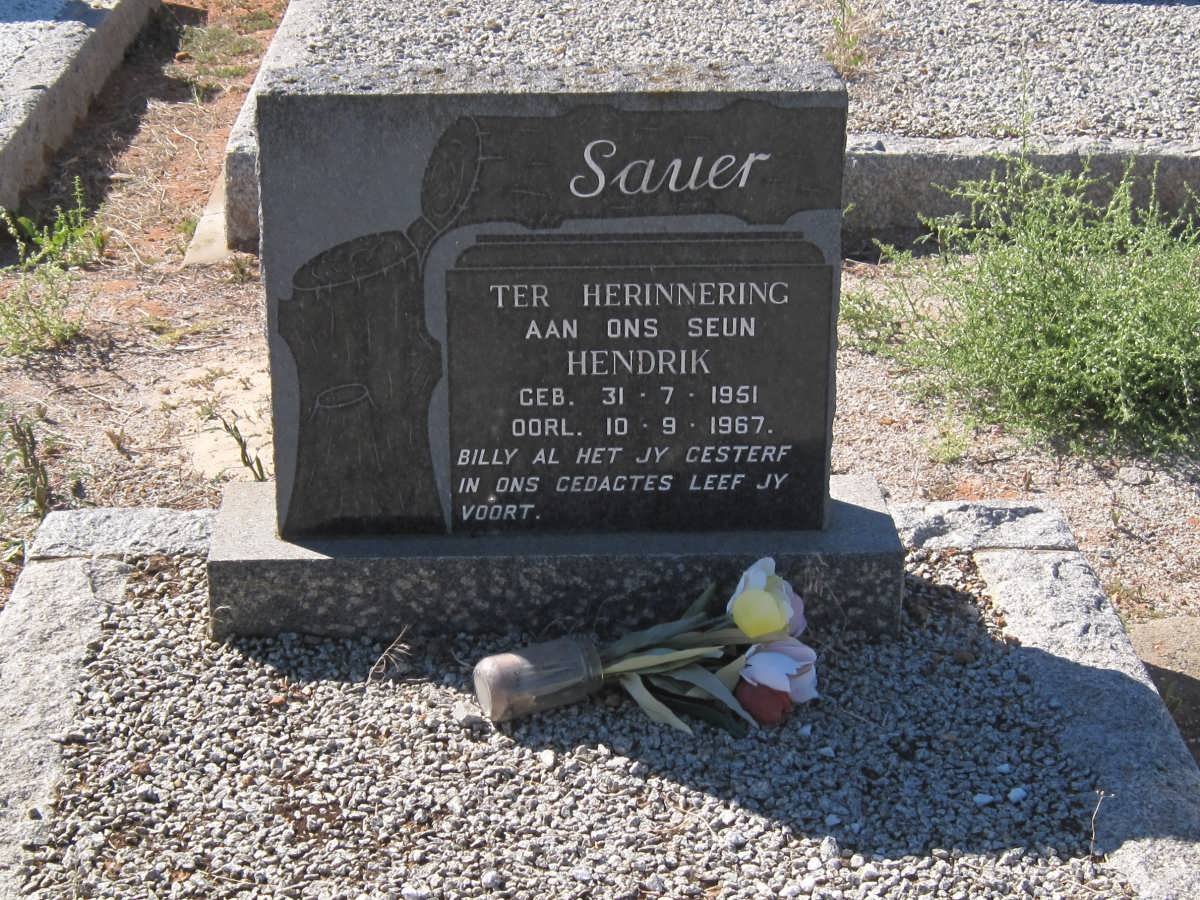 SAUER Hendrik 1951-1967
