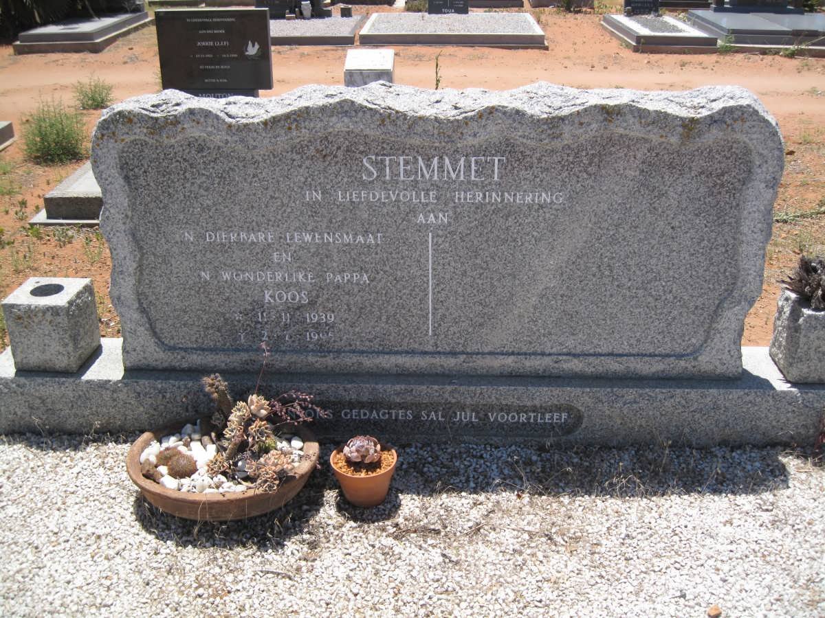 STEMMET Koos 1939-1995