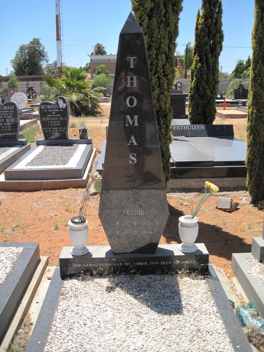 THOMAS Fredie 1962-1994