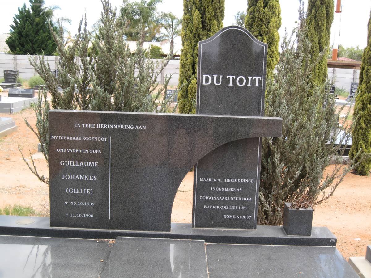 TOIT Guillaume Johannes, du 1938-1998