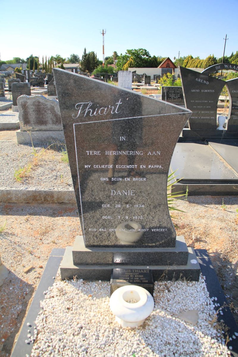 THIART Danie 1934-1972
