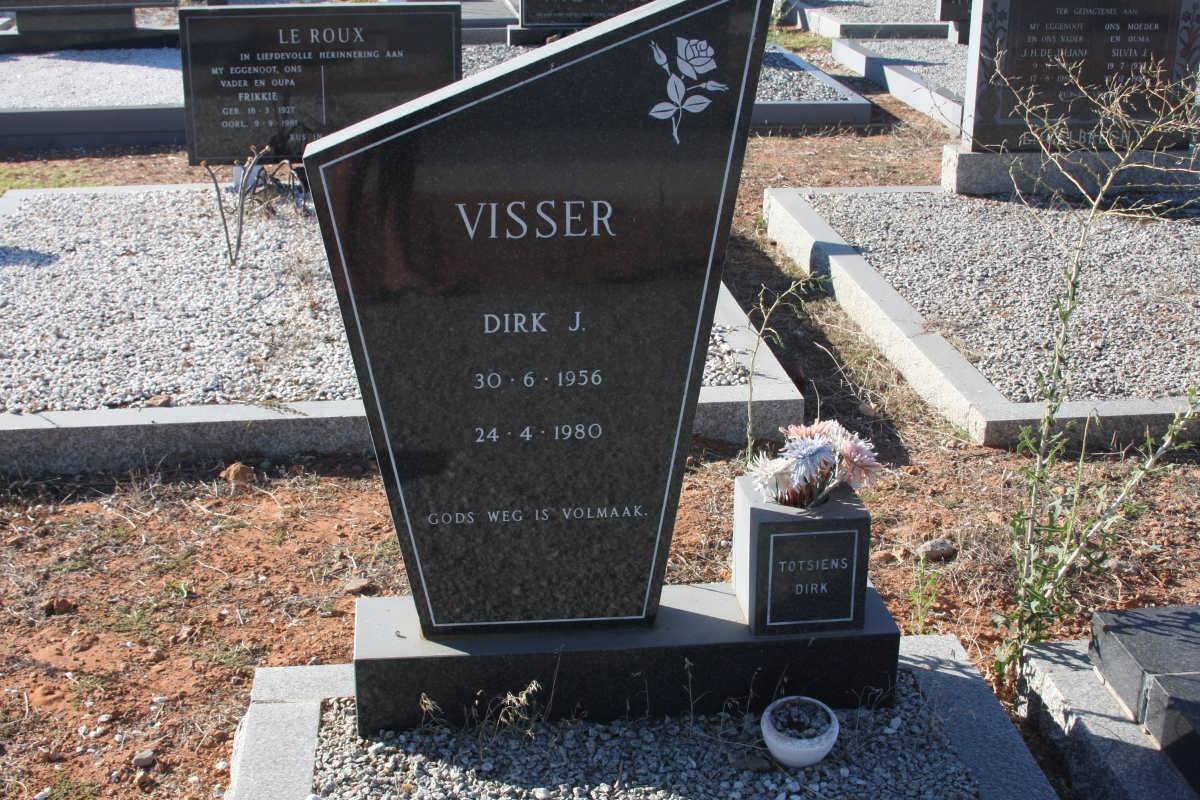 VISSER Dirk J. 1956-1980