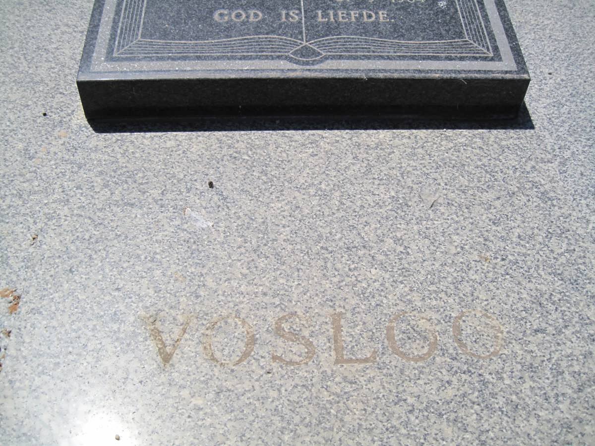 VOSLOO Maria Adriana 1927-1984