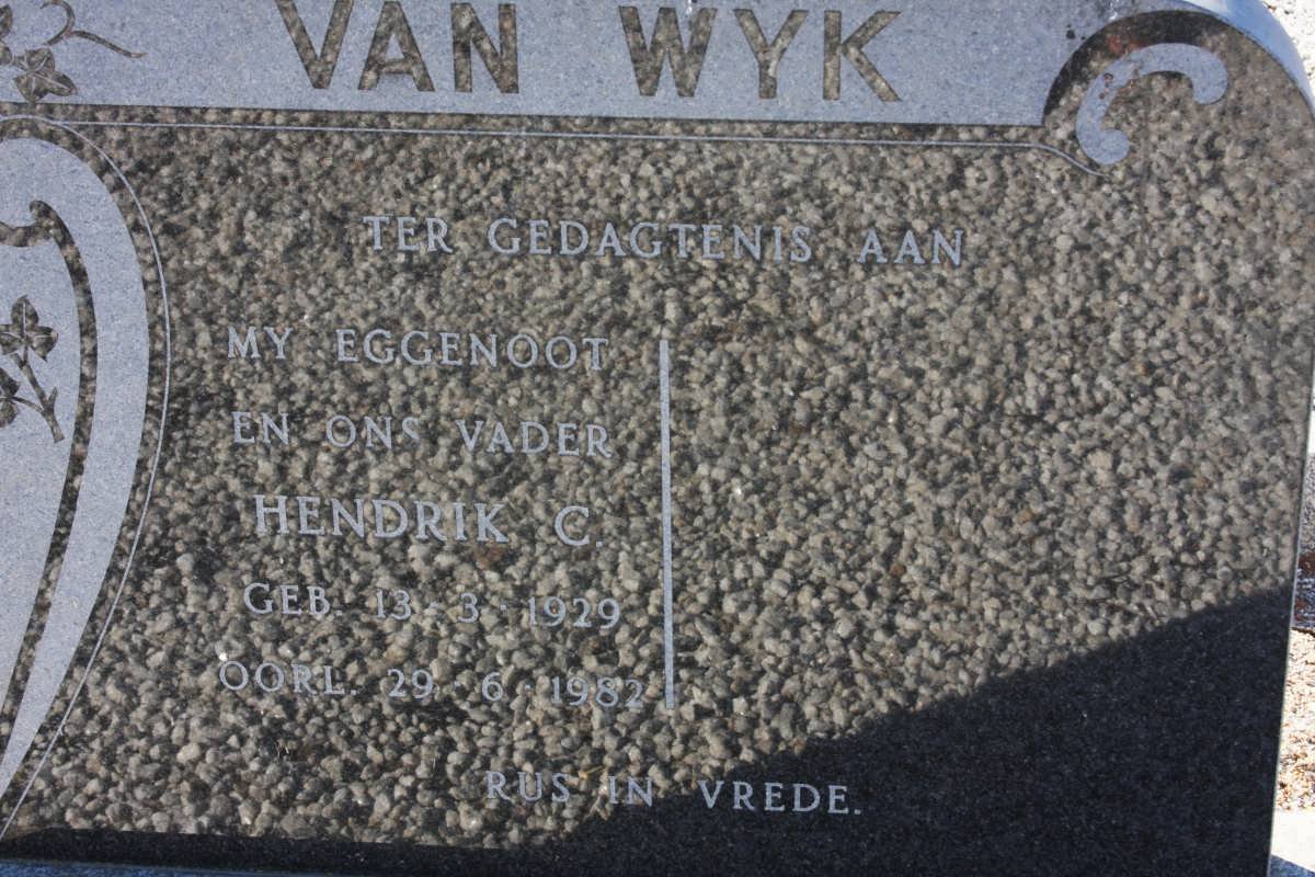 WYK Hendrik C., van 1929-1982