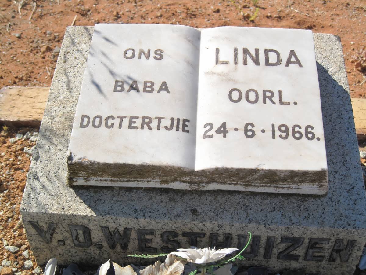 WESTHUIZEN Linda, v.d. -1966