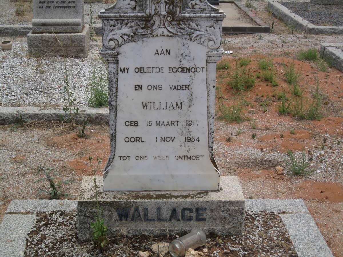 WALLACE William 1917-1954
