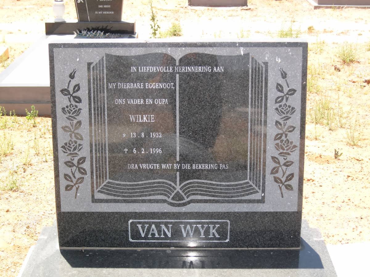 WYK Wilkie, van 1932-1996