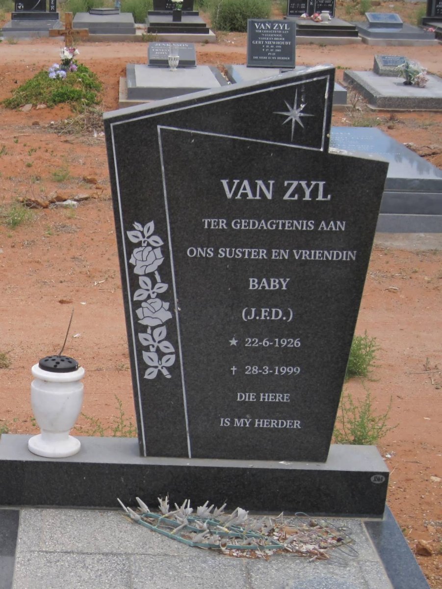 ZYL J.F.D., van 1926-1999