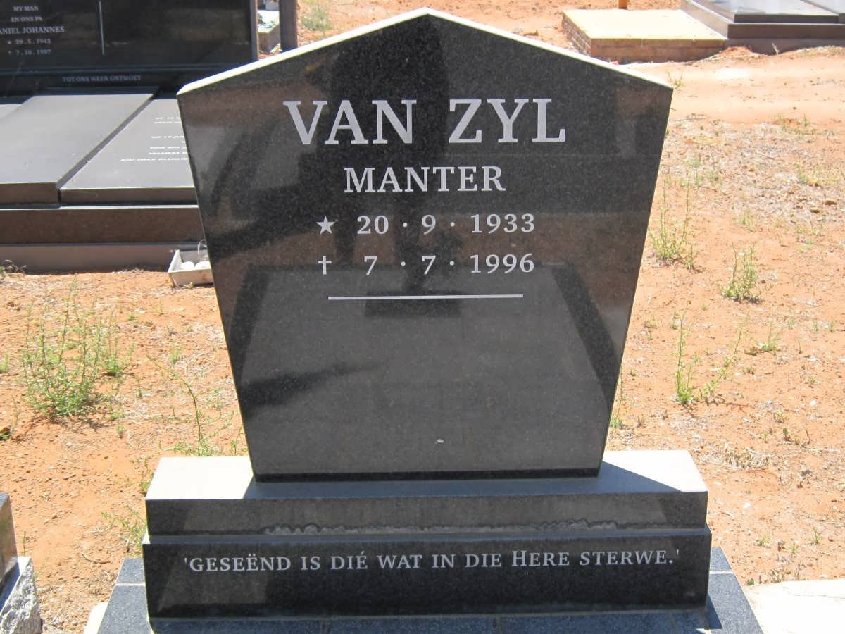 ZYL Manter, van 1933-1996