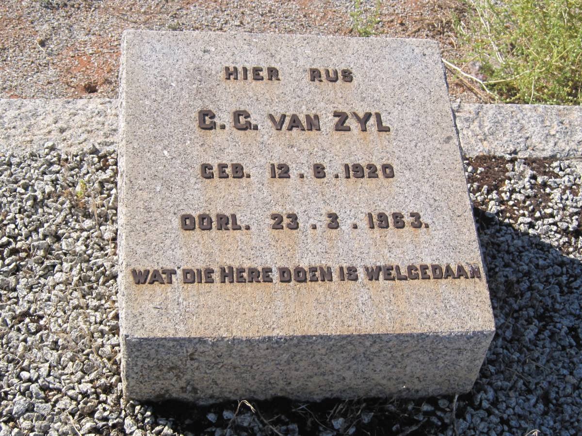 ZYL G.G., van 1920-1963