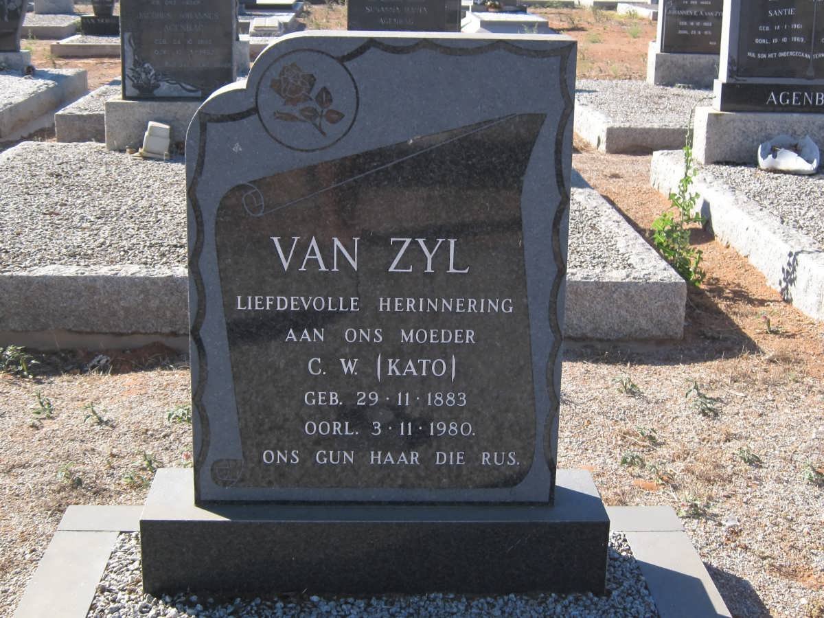 ZYL C.W., van 1883-1980
