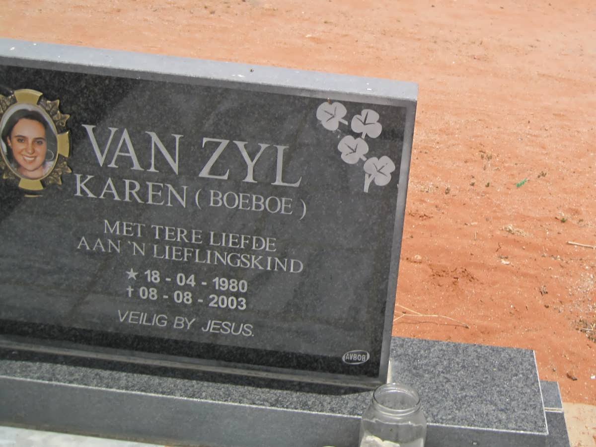 ZYL Karen, van 1980-2003